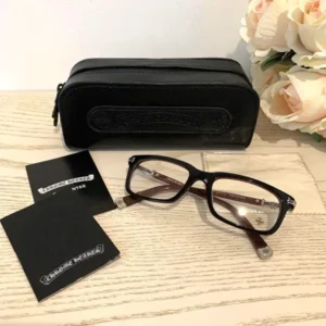 CHROME HEARTS Fun Hatch Black Eyeglasses