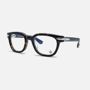 Chrome Hearts Drippin Dark Tortoise Black Glasses