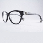 Authentic chrome hearts monthl black cat eyeglasses