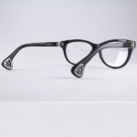 Authentic chrome hearts monthl black cat eyeglasses