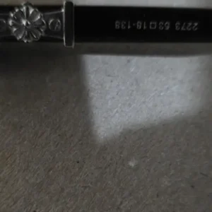 Chrome Hearts Black Horn Eyeglasses