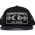 Chrome Hearts CH Las Vegas Trucker Hat Black