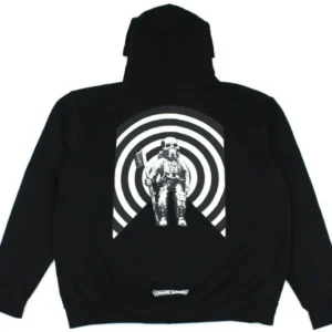 Chrome Hearts Foti Harris Teeter Space Suit Zip Hoodie Black