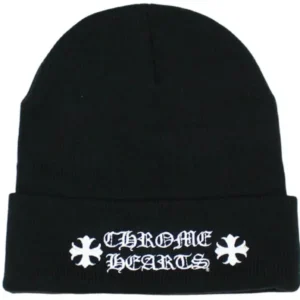 Chrome Hearts Logo Beanie Black