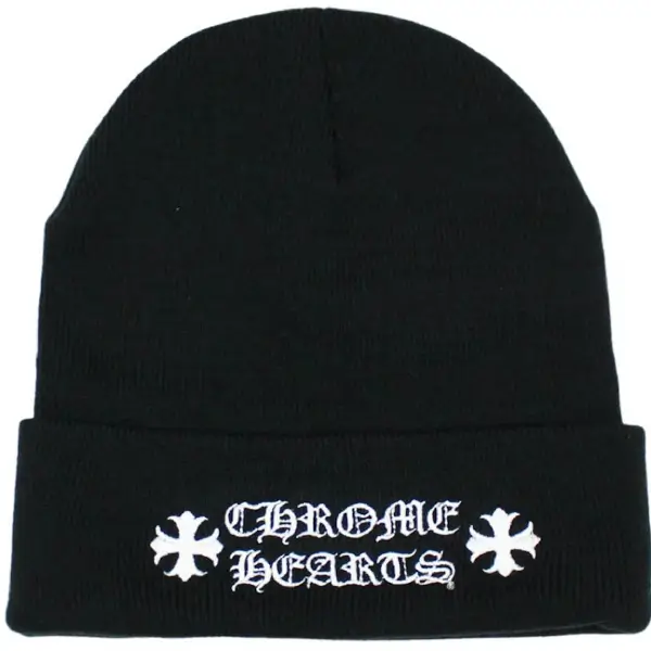 Chrome Hearts Logo Beanie Black