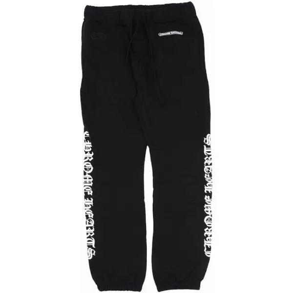 Chrome Hearts Logo Sweatpants Black