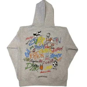 Chrome Hearts Matty Boy Brain Hoodie Heather Grey