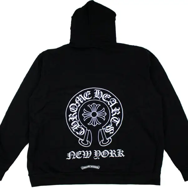 Chrome-Hearts-New-York-Exclusive-Hoodie-Black Chrome Hearts New York Exclusive Hoodie Black