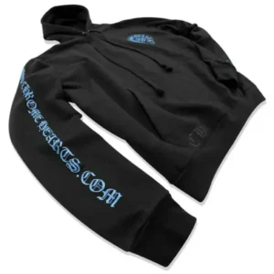 Chrome Hearts Online Exclusive Hoodie Black/Blue