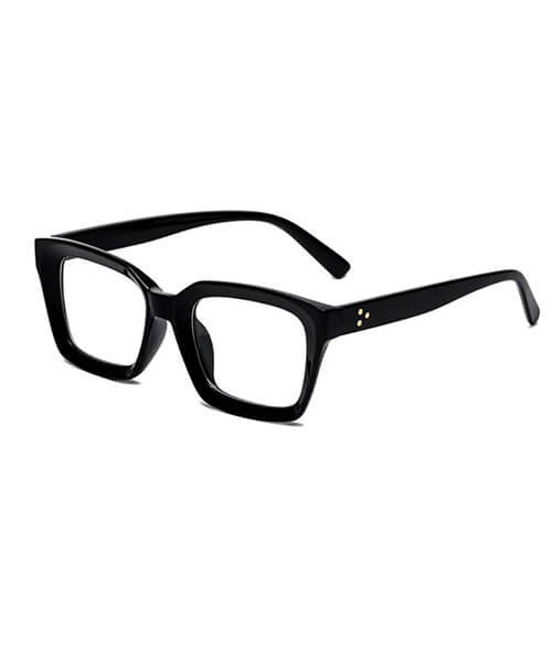 Chrome-Hearts-Thick-Frame-Classic-Clear-Lens-Eyewear-Glasses-side Chrome Hearts Thick Frame Classic Clear Lens Eyewear Glasses