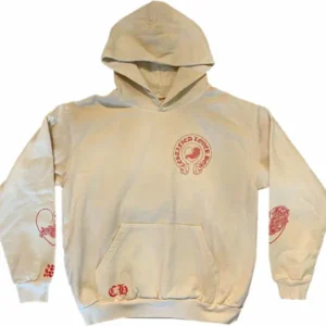 Chrome Hearts x Drake Certified Lover Boy Hoodie (Friends and Family) Ivory