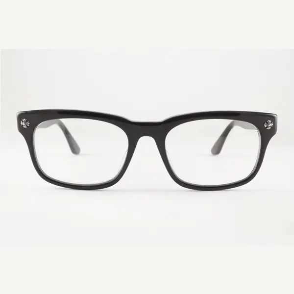 Rare-Authentic-Chrome-Hearts-VAGILANTE-Black-Frames-Glasses Rare Authentic Chrome Hearts VAGILANTE Black Frames Glasses
