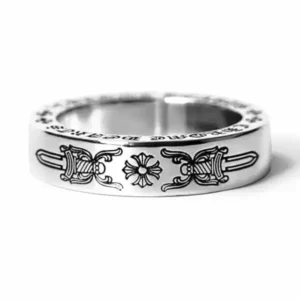 Chrome Hearts Dagger Spacer Ring