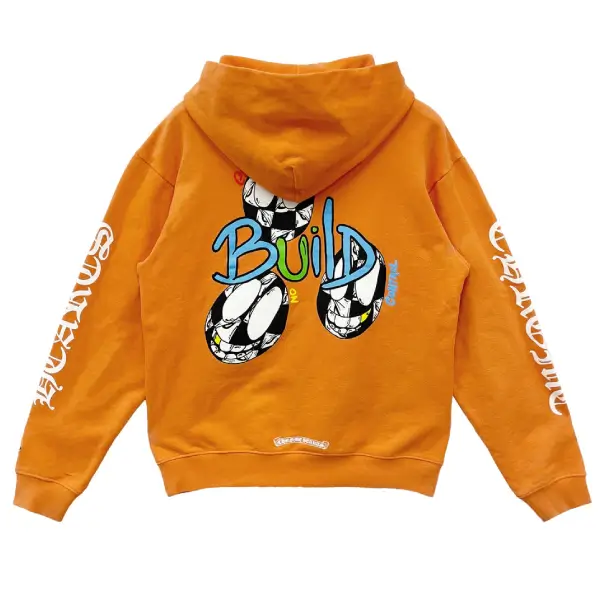 Chrome Hearts Matty Boy Vanity Orange Pullover Hoodie Chrome Hearts Matty Boy Vanity Orange Pullover Hoodie